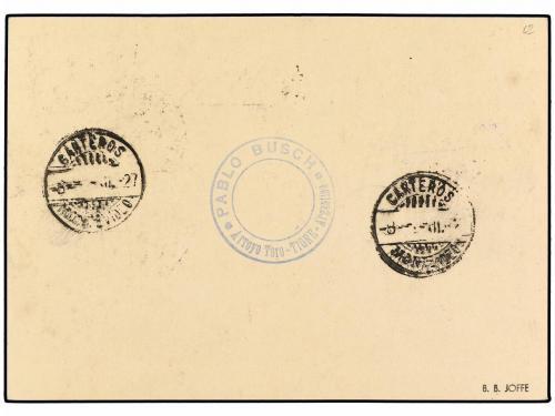 ✉ ARGENTINA. 1927 (5 Diciembre). BUENOS AIRES a MONTEVIDEO. 