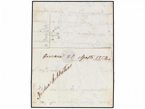 ✉ ITALIA ANTIGUOS ESTADOS: ESTADOS PONTIFICIOS. Sa. 1, 8. 18