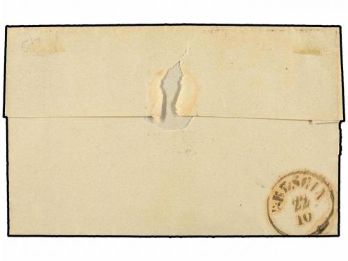 ✉ ITALIA ANTIGUOS ESTADOS: LOMBARDO-VENECIA. Sa. 5. (1855 CA