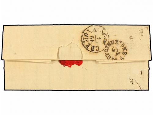 ✉ ITALIA ANTIGUOS ESTADOS: LOMBARDO-VENECIA. Sa. 30. 1859. 1