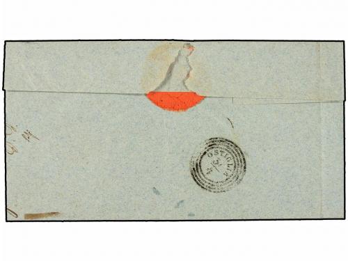 ✉ ITALIA ANTIGUOS ESTADOS: LOMBARDO-VENECIA. 1855. MASSA a S