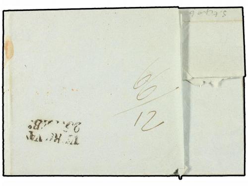 ✉ ITALIA ANTIGUOS ESTADOS: LOMBARDO-VENECIA. (1850 CA.). Env