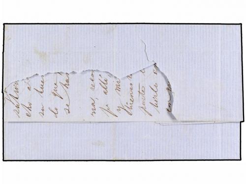 ✉ COLOMBIA. Sc. 26a (2). 1863. BOGOTÁ a RÍO NEGRO. Carta com