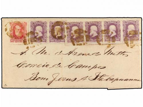 ✉ BRASIL. Sc. 69 (6), 71. 1882. MAGUÉ a BOM JESUS DE ITABAPU