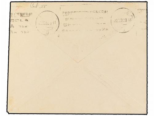 ✉ POLONIA. 1928 (18-IX). VARSOVIA a BARCELONA. PRIMER VUELO.