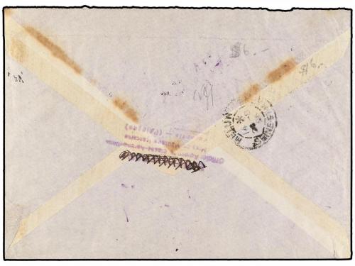 ✉ POLONIA. 1923 (24-VIII). WARSAWA to FRANCE. MISSION MILITA