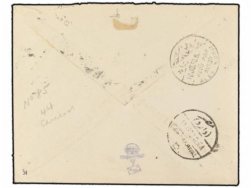 ✉ POLONIA. 1930 (7-VI). WARSAWA to CAIRO (Egypt). RAID WARSA