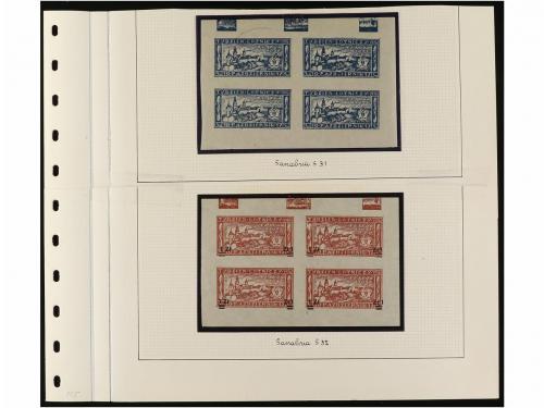 * POLONIA. 1923-30. AIR MAIL Semi-postal stamps. Collection 