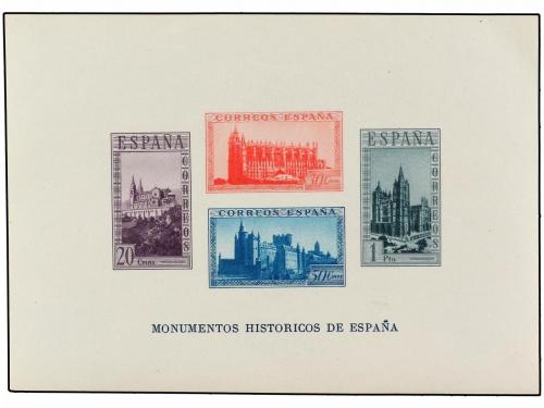** ESPAÑA. Ed. 847/48. HB. DENTADA y SIN DENTAR. LUJO. Cat. 
