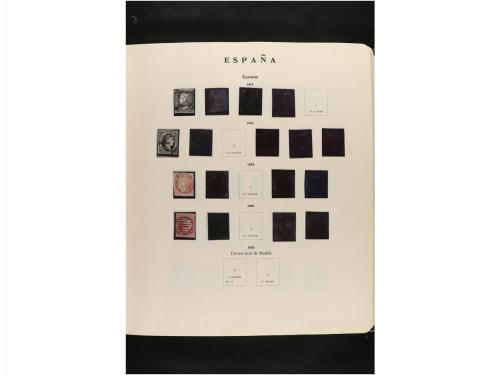 LOTES y COLECCIONES. ESPAÑA. Colección de 1850 a 1950 en alb