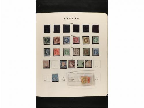 LOTES y COLECCIONES. ESPAÑA. Colección de 1850 a 1950 en alb