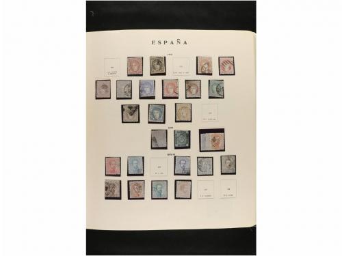 LOTES y COLECCIONES. ESPAÑA. Colección de 1850 a 1950 en alb