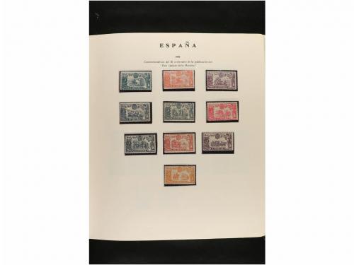 LOTES y COLECCIONES. ESPAÑA. Colección de 1850 a 1950 en alb