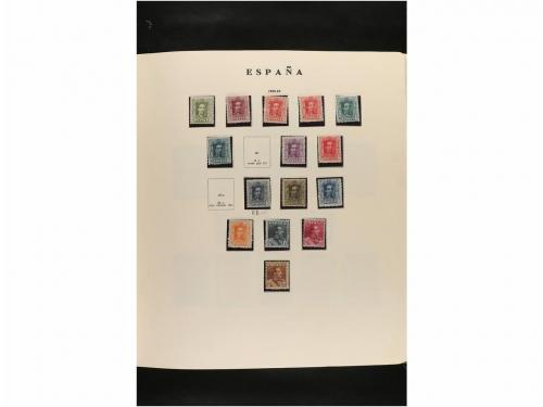 LOTES y COLECCIONES. ESPAÑA. Colección de 1850 a 1950 en alb
