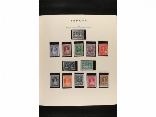 LOTES y COLECCIONES. ESPAÑA. Colección de 1850 a 1950 en alb