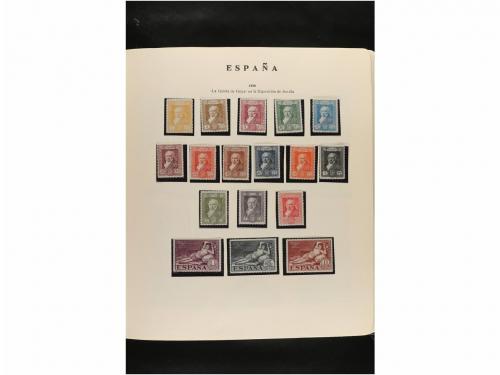LOTES y COLECCIONES. ESPAÑA. Colección de 1850 a 1950 en alb