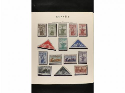 LOTES y COLECCIONES. ESPAÑA. Colección de 1850 a 1950 en alb