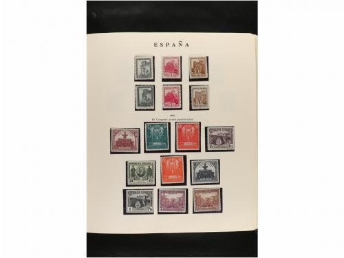 LOTES y COLECCIONES. ESPAÑA. Colección de 1850 a 1950 en alb