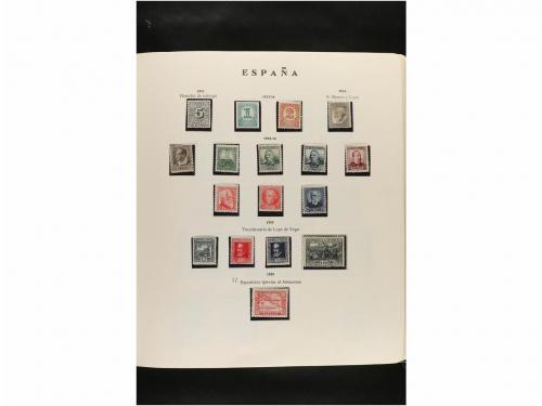 LOTES y COLECCIONES. ESPAÑA. Colección de 1850 a 1950 en alb