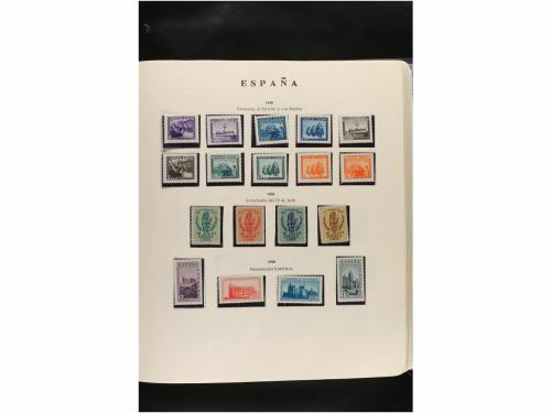 LOTES y COLECCIONES. ESPAÑA. Colección de 1850 a 1950 en alb