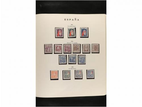 LOTES y COLECCIONES. ESPAÑA. Colección de 1850 a 1950 en alb