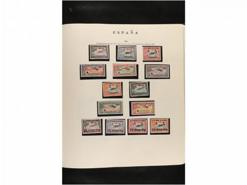 LOTES y COLECCIONES. ESPAÑA. Colección de 1850 a 1950 en alb