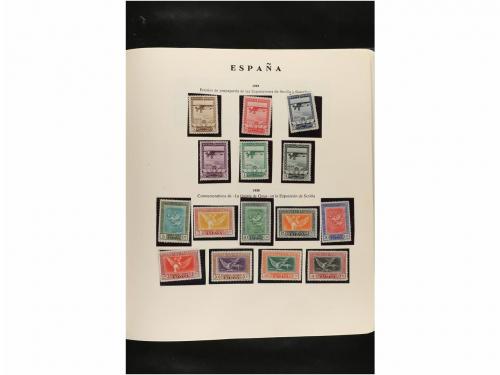 LOTES y COLECCIONES. ESPAÑA. Colección de 1850 a 1950 en alb