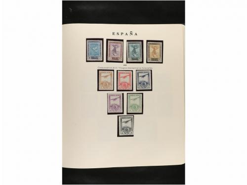 LOTES y COLECCIONES. ESPAÑA. Colección de 1850 a 1950 en alb