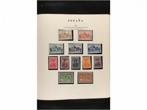 LOTES y COLECCIONES. ESPAÑA. Colección de 1850 a 1950 en alb