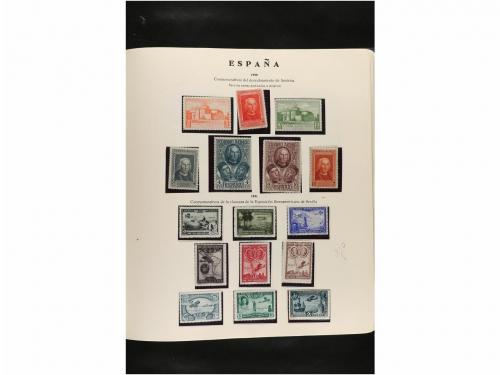 LOTES y COLECCIONES. ESPAÑA. Colección de 1850 a 1950 en alb