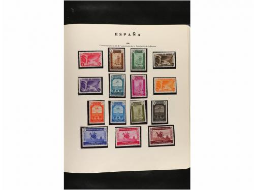 LOTES y COLECCIONES. ESPAÑA. Colección de 1850 a 1950 en alb