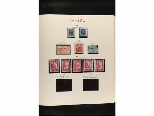 LOTES y COLECCIONES. ESPAÑA. Colección de 1850 a 1950 en alb