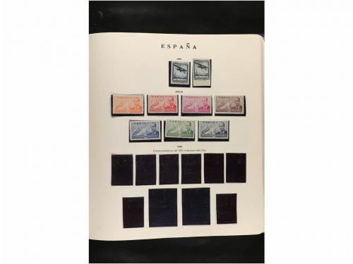 LOTES y COLECCIONES. ESPAÑA. Colección de 1850 a 1950 en alb