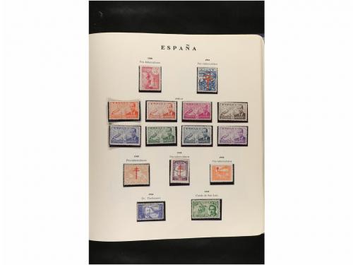 LOTES y COLECCIONES. ESPAÑA. Colección de 1850 a 1950 en alb