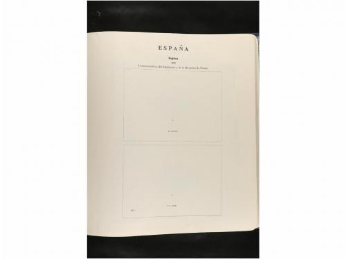 LOTES y COLECCIONES. ESPAÑA. Colección de 1850 a 1950 en alb