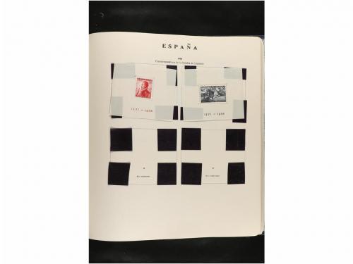 LOTES y COLECCIONES. ESPAÑA. Colección de 1850 a 1950 en alb