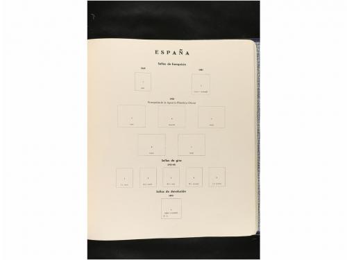 LOTES y COLECCIONES. ESPAÑA. Colección de 1850 a 1950 en alb