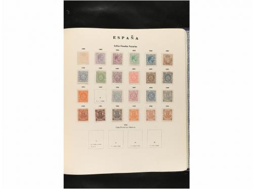 LOTES y COLECCIONES. ESPAÑA. Colección de 1850 a 1950 en alb