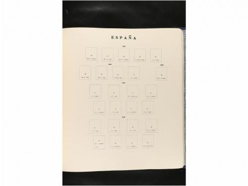 LOTES y COLECCIONES. ESPAÑA. Colección de 1850 a 1950 en alb