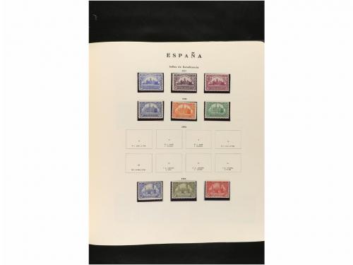 LOTES y COLECCIONES. ESPAÑA. Colección de 1850 a 1950 en alb