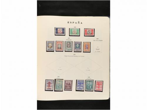 LOTES y COLECCIONES. ESPAÑA. Colección de 1850 a 1950 en alb