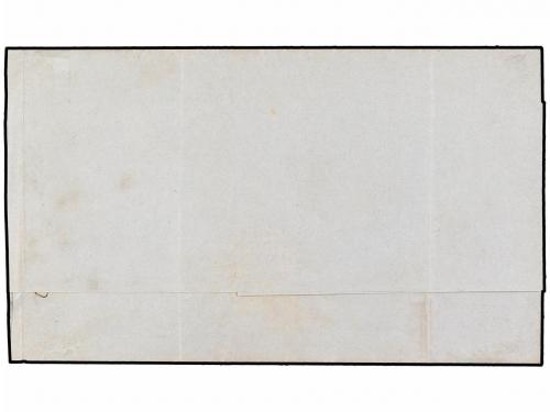 ✉ MEXICO. Sc. 11b. 1861. GUADALAJARA a ZAPOTLÁN. Sello de 8 