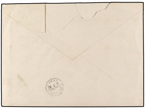 ✉ RUSIA. Sc. 27 (4). 1882. WASSAW to BERLIN (Germany). 7 k. 