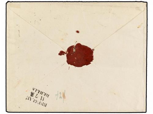 ✉ RUSIA. 1855. ODESSA to MARYLAND. AUSS RUSSLAND / FRANCO an