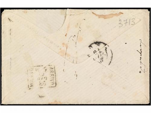 ✉ ITALIA ANTIGUOS ESTADOS: ESTADOS PONTIFICIOS. Sa. 5A. 1867