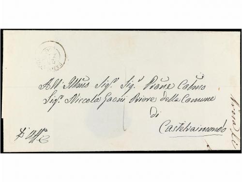 ✉ ITALIA ANTIGUOS ESTADOS: ESTADOS PONTIFICIOS. Sa. 5A. 1860