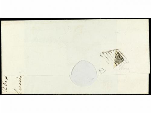 ✉ ITALIA ANTIGUOS ESTADOS: ESTADOS PONTIFICIOS. Sa. 5A. 1860