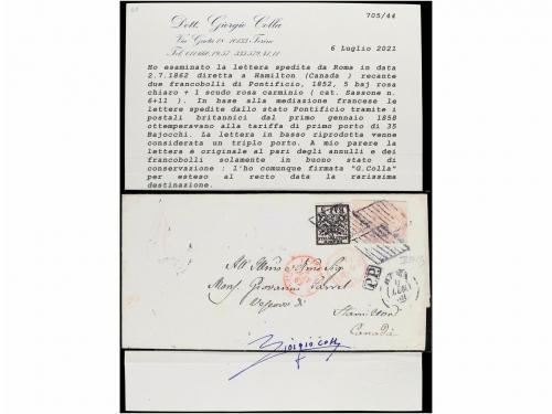 ✉ ITALIA ANTIGUOS ESTADOS: ESTADOS PONTIFICIOS. Sa. 11, 6. 1