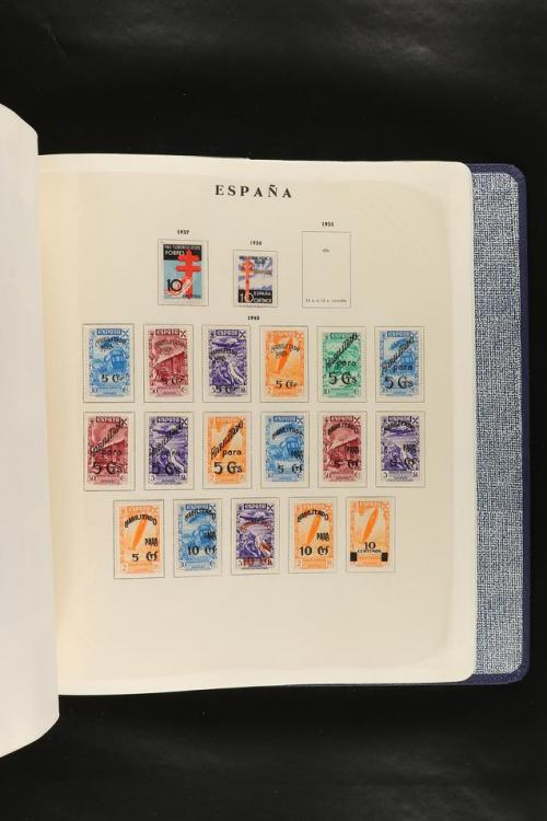 LOTES y COLECCIONES. COLECCIÓN de 1900 a 1960 en hojas de ál