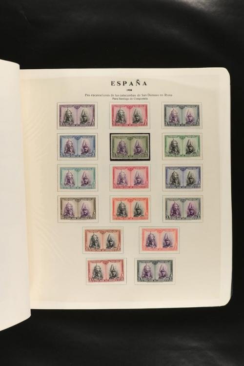 LOTES y COLECCIONES. COLECCIÓN de 1900 a 1960 en hojas de ál